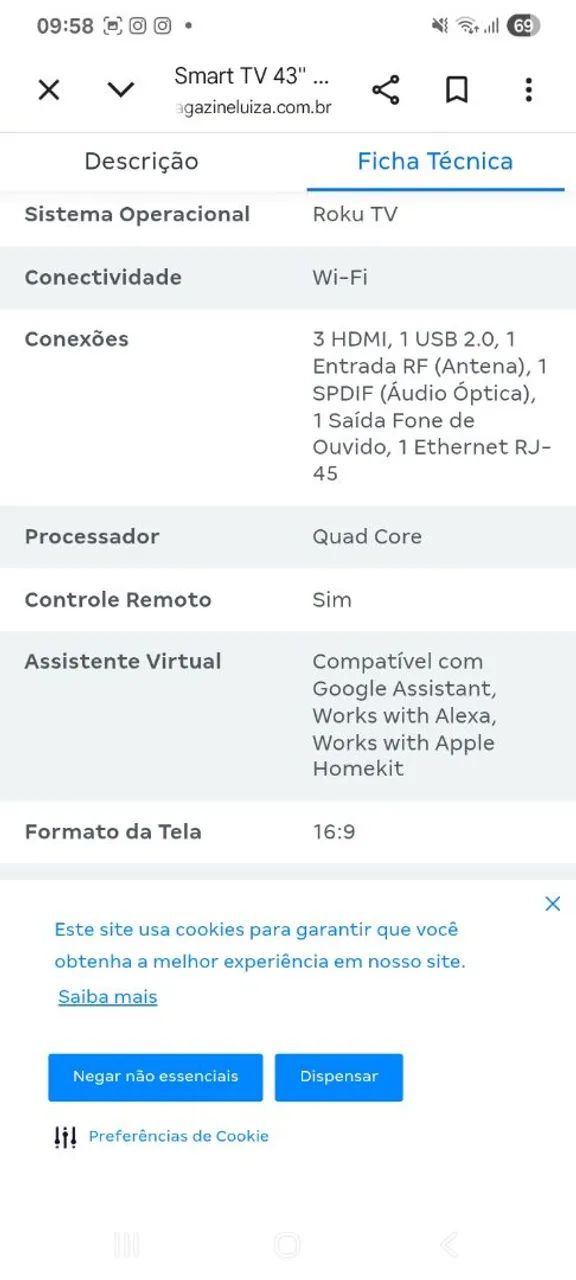 Tv smart Roku tv - Foto 4