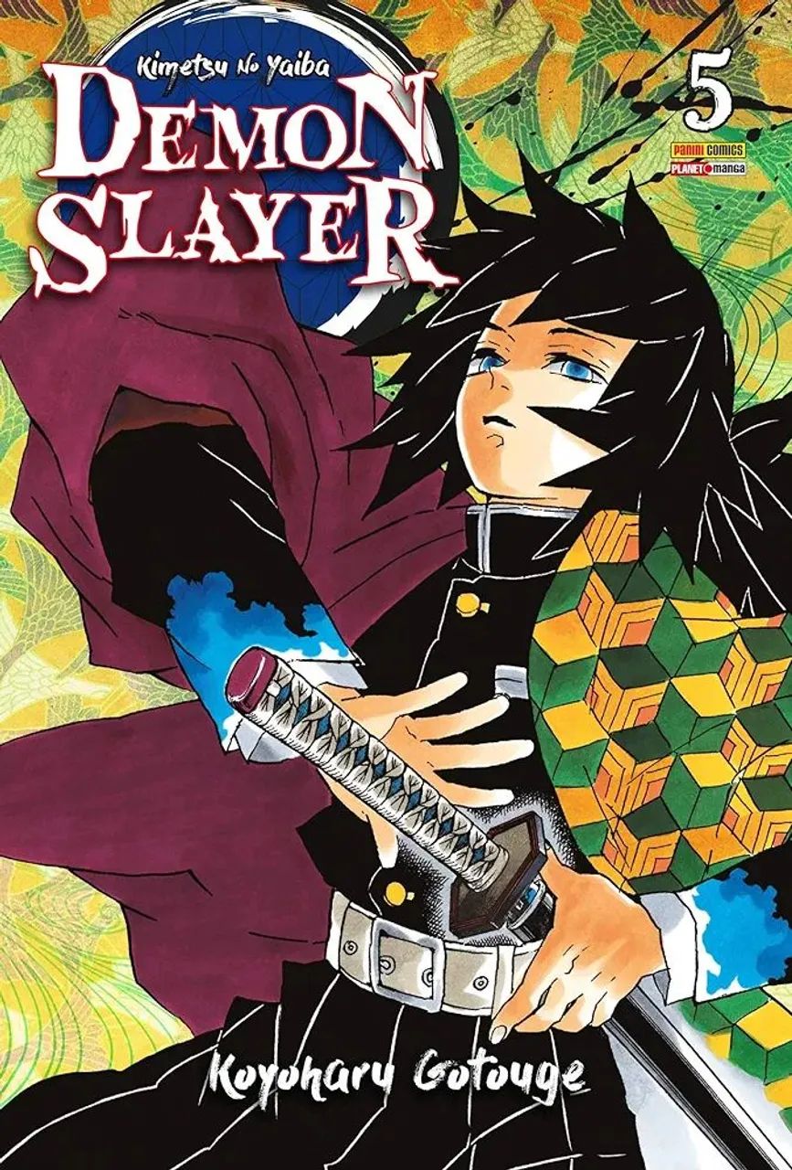 Livro mangá Demon Slayer 5
