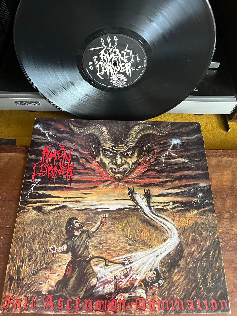 Amen Corner LP Fall Ascencion Cogumelo VG