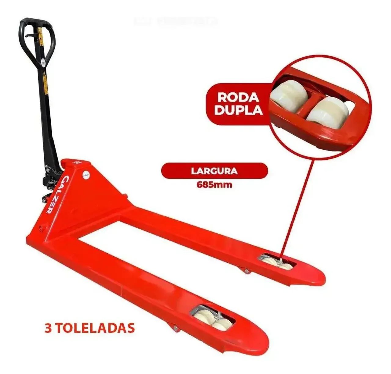 Paleteira 3 ton