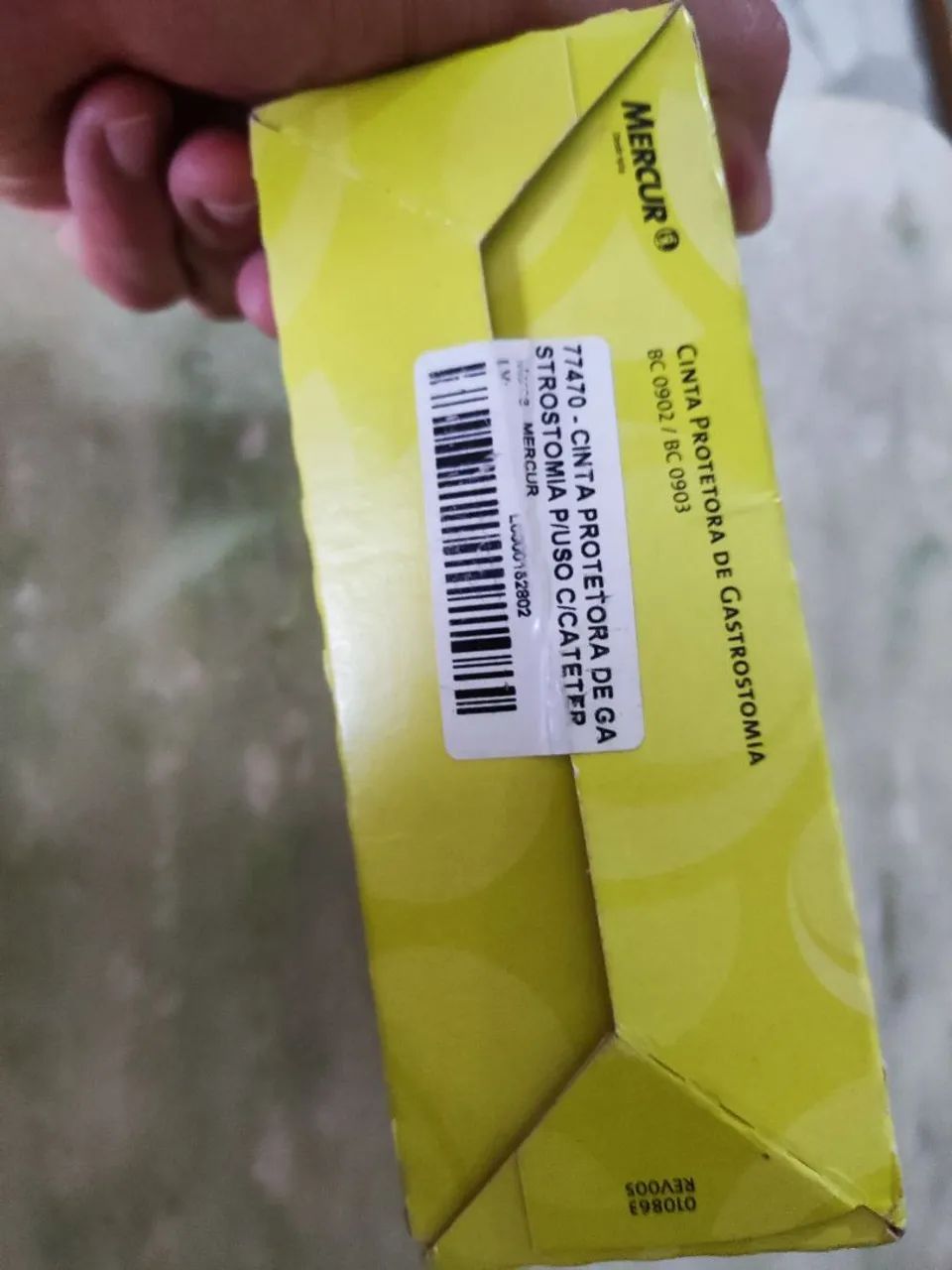 Cinta protetora de gastrostomia - Foto 4