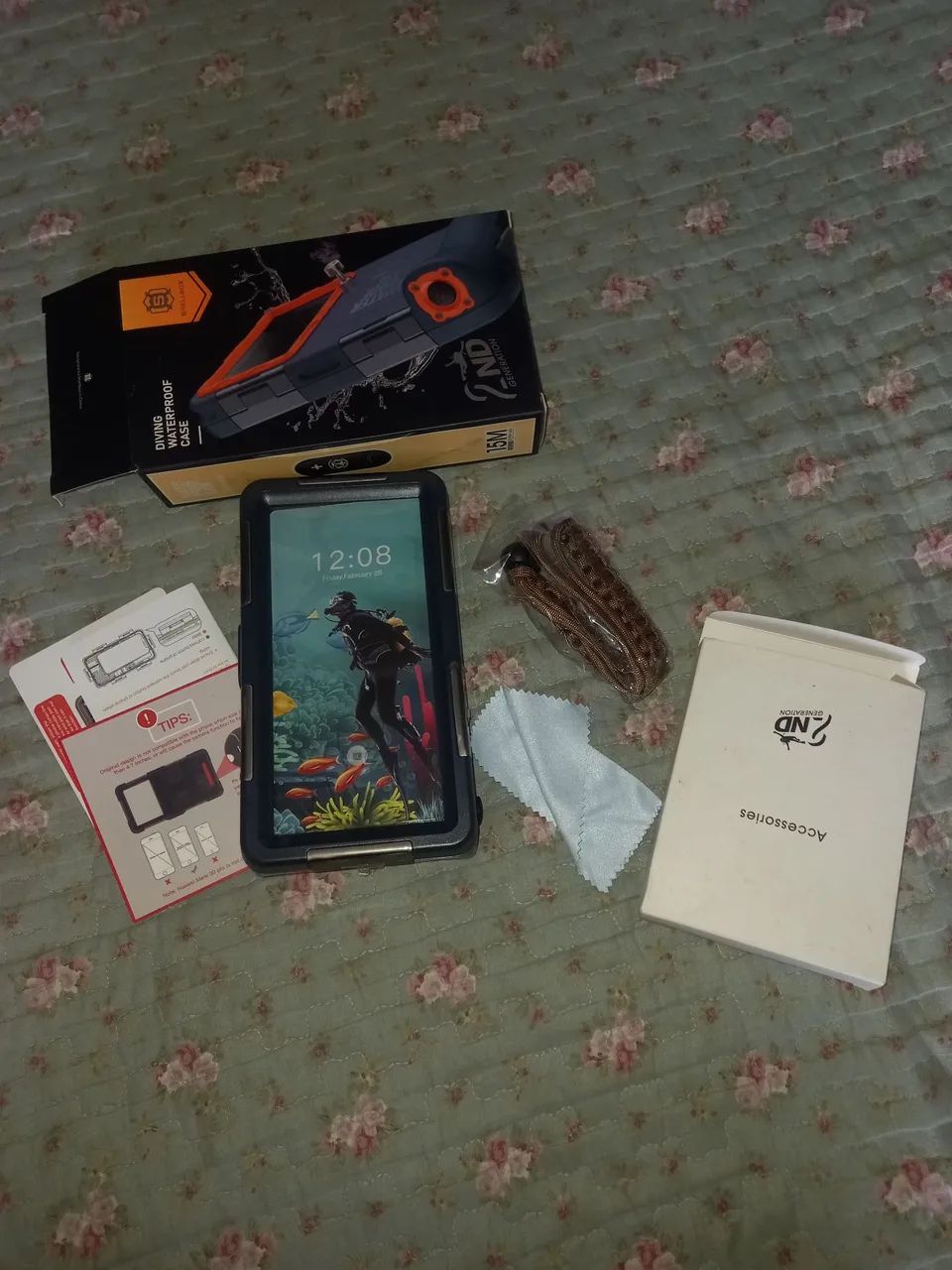 DIVING WATERPROOF CASE  PARA CELULAR/IFONE - Foto 4