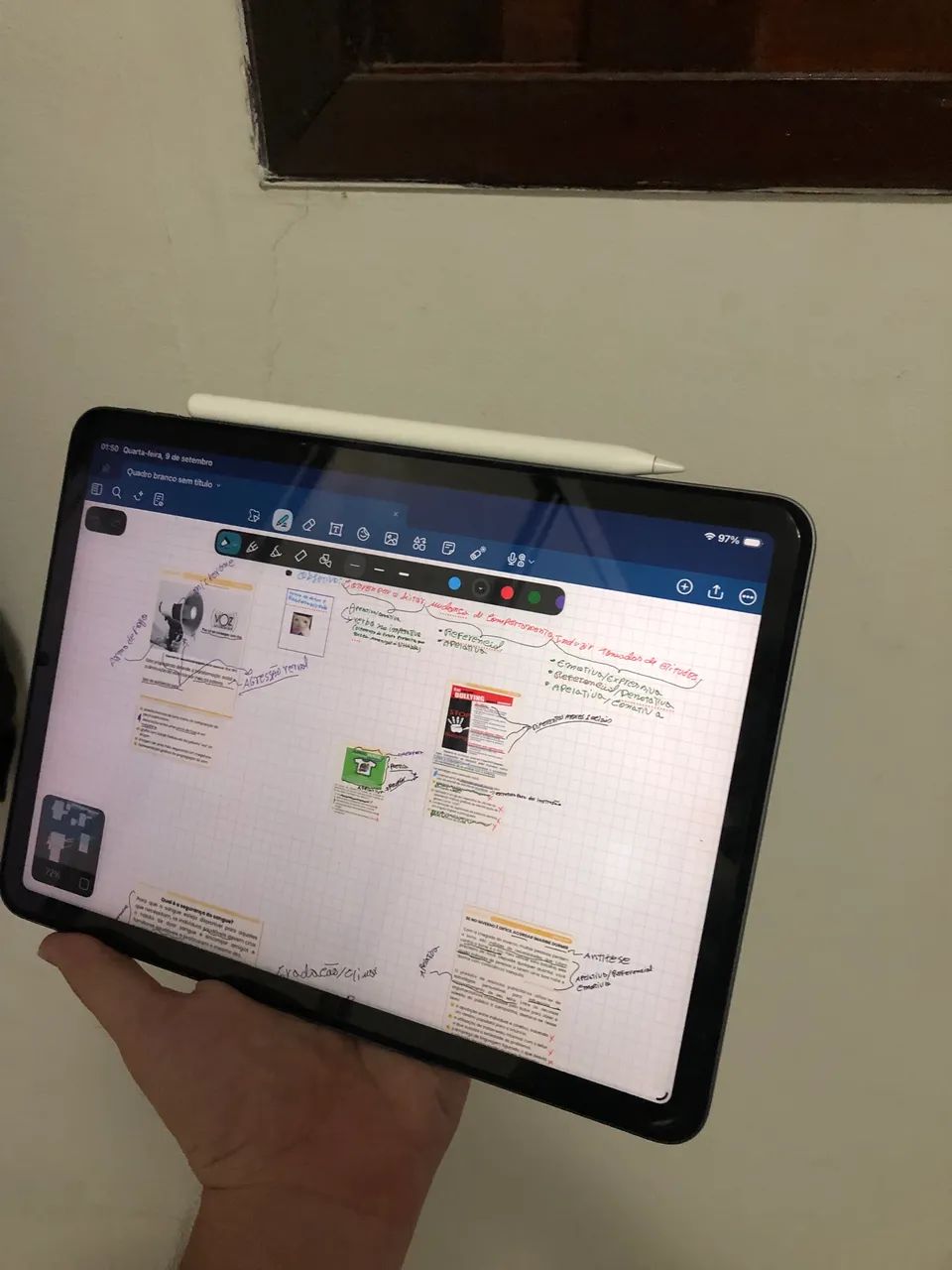 IPad Air 4º geração + Apple Pencil 2º geração 