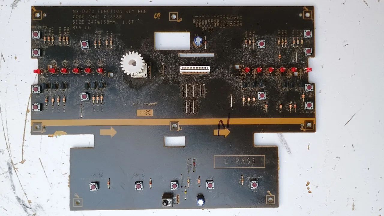 蒼天出品 Placa de Funções Samsung MX D830 - Aparelhos de Som - Monza