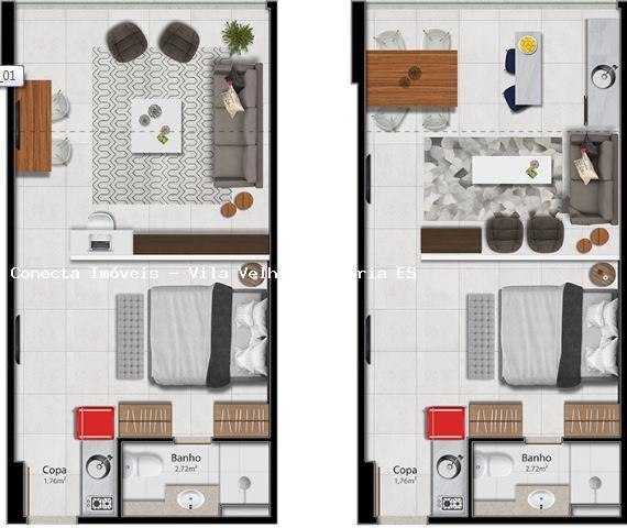 Apartamento para venda em vitória, barro vermelho, 2 dormitórios, 1 suíte, 2 banheiros, 1 - Foto 18