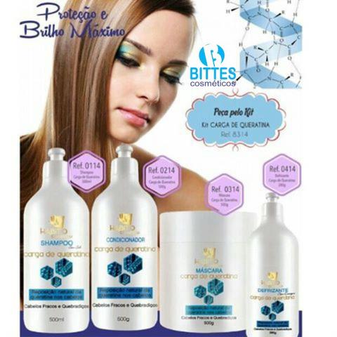 Kit Carga de Queratina a Força que Faltava para seu Cabelo Hábito Cosméticos - Foto 5