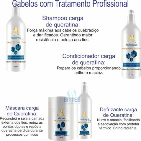 Kit Carga de Queratina a Força que Faltava para seu Cabelo Hábito Cosméticos - Foto 4