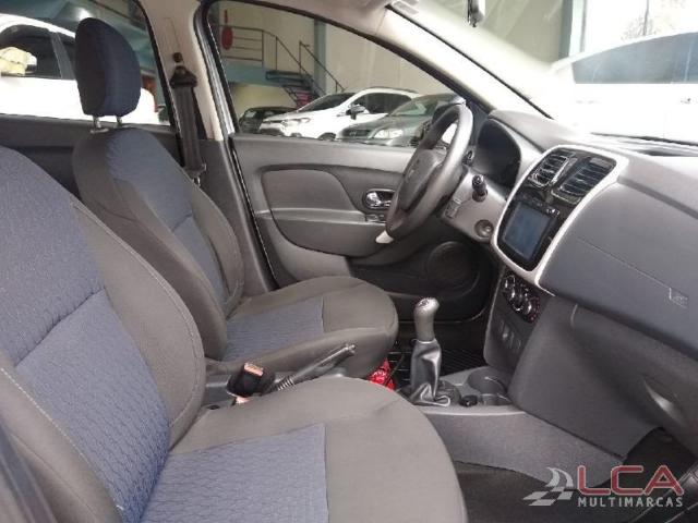 Renault Sandero Expression 1.0- completo- único dono- c/ multimídia original - Foto 9