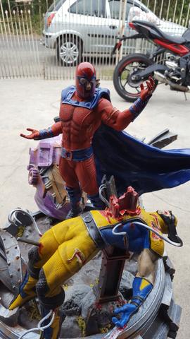 Diorama magneto vs Wolverine - Foto 3