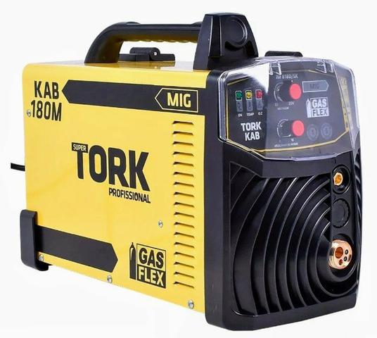 Inversora de Solda Mig 180a com ou sem gás TORK Im-8150/5K 220v