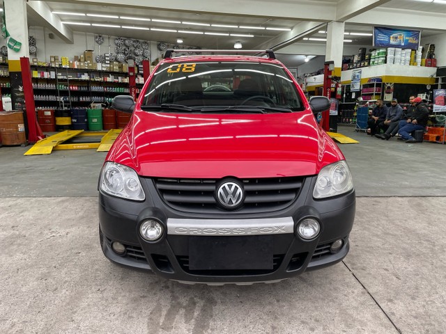 VW CROSSFOX 1.6 2008 VERMELHO