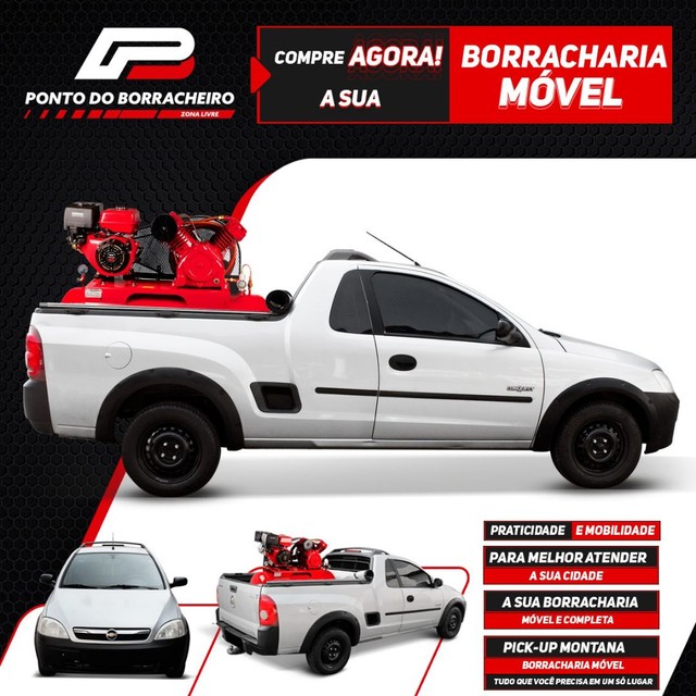 BORRACHARIA MÓVEL MONTANA 1.4 COMPLETA