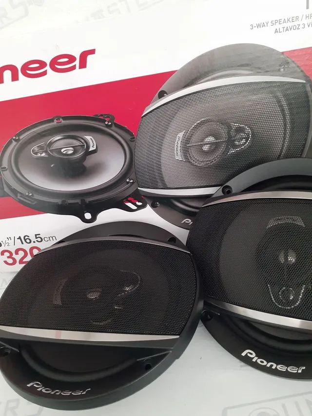 Alto-falante. Pioneer. TS-A16977S. 6". 70RMS, 320watts. Garantia. Novo. Instalado.  - Foto 3