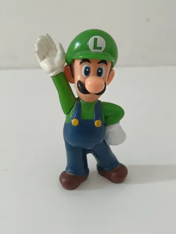 Kit 2 Figuras Pvc 12cm Mario E Luigi - Super Mario Bros