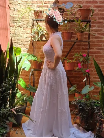 Vestido de noiva store usado barato olx