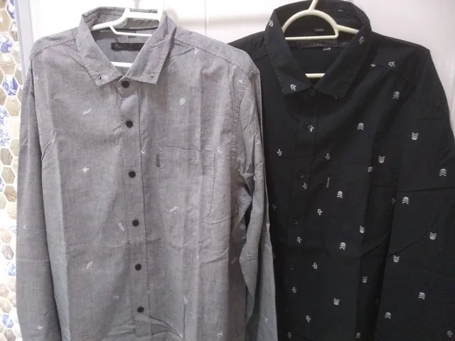 2 Camisas John John Manga Longa G pelo preço de uma