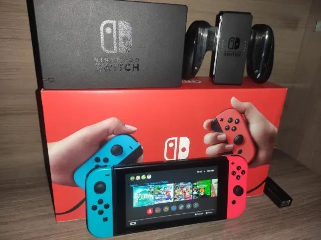 Nintendo switch desbloqueado com os melhores jogos - Videogames - Jardim  Simus, Sorocaba 1253063170