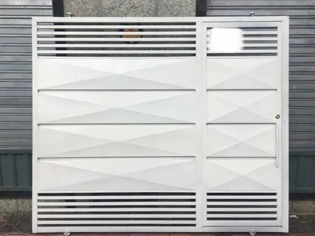 Portão de correr c/social para garagem - Foto 2