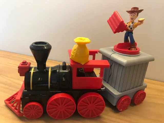 Trem De Brinquedo Usado