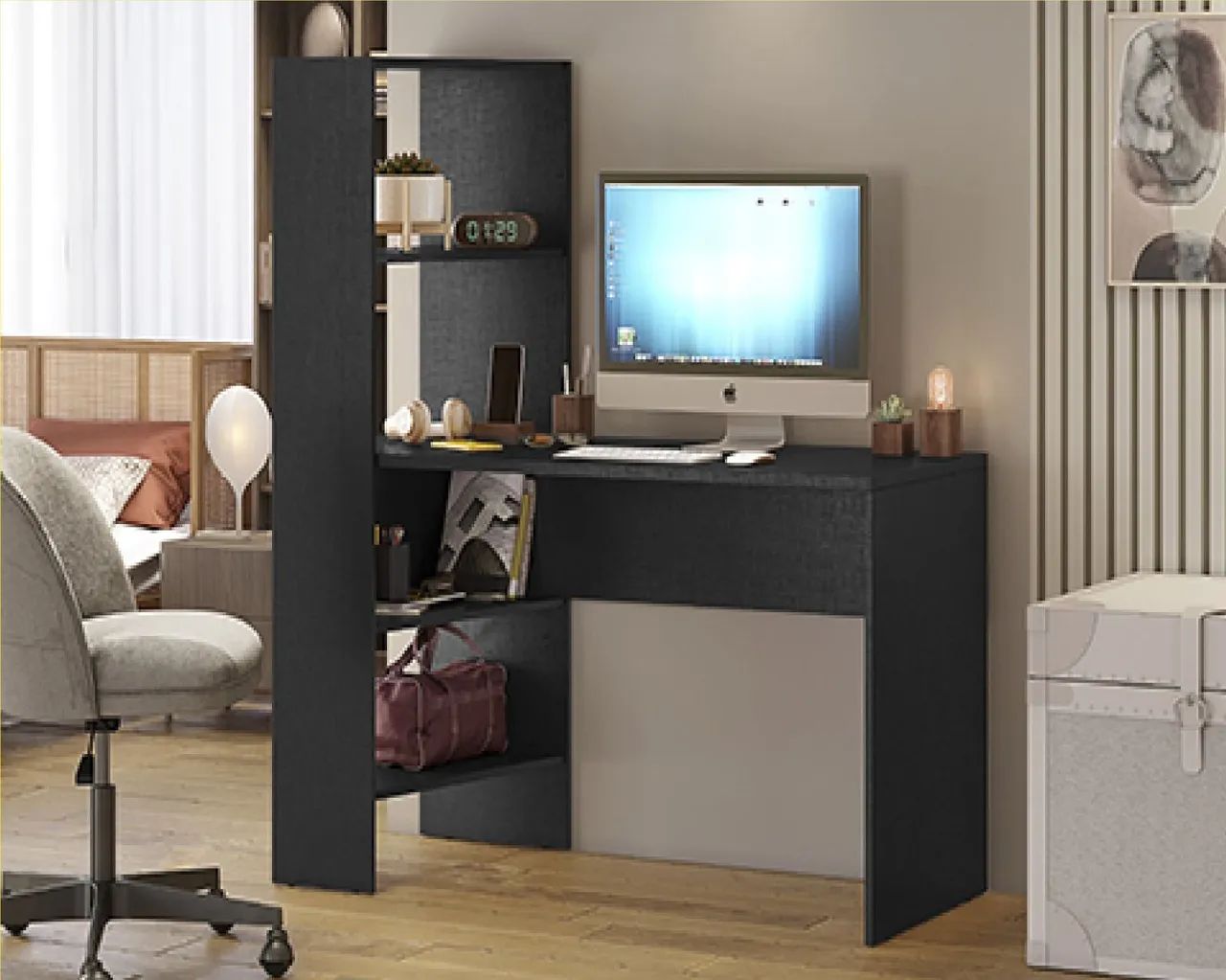 Mesa para computador 3 cores disponíveis  - Foto 3