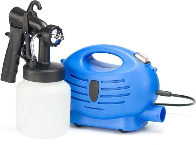 Pistola de Pintura Profissional Pulverizadora com Compressor de Tinta 650W 220V - Foto 5