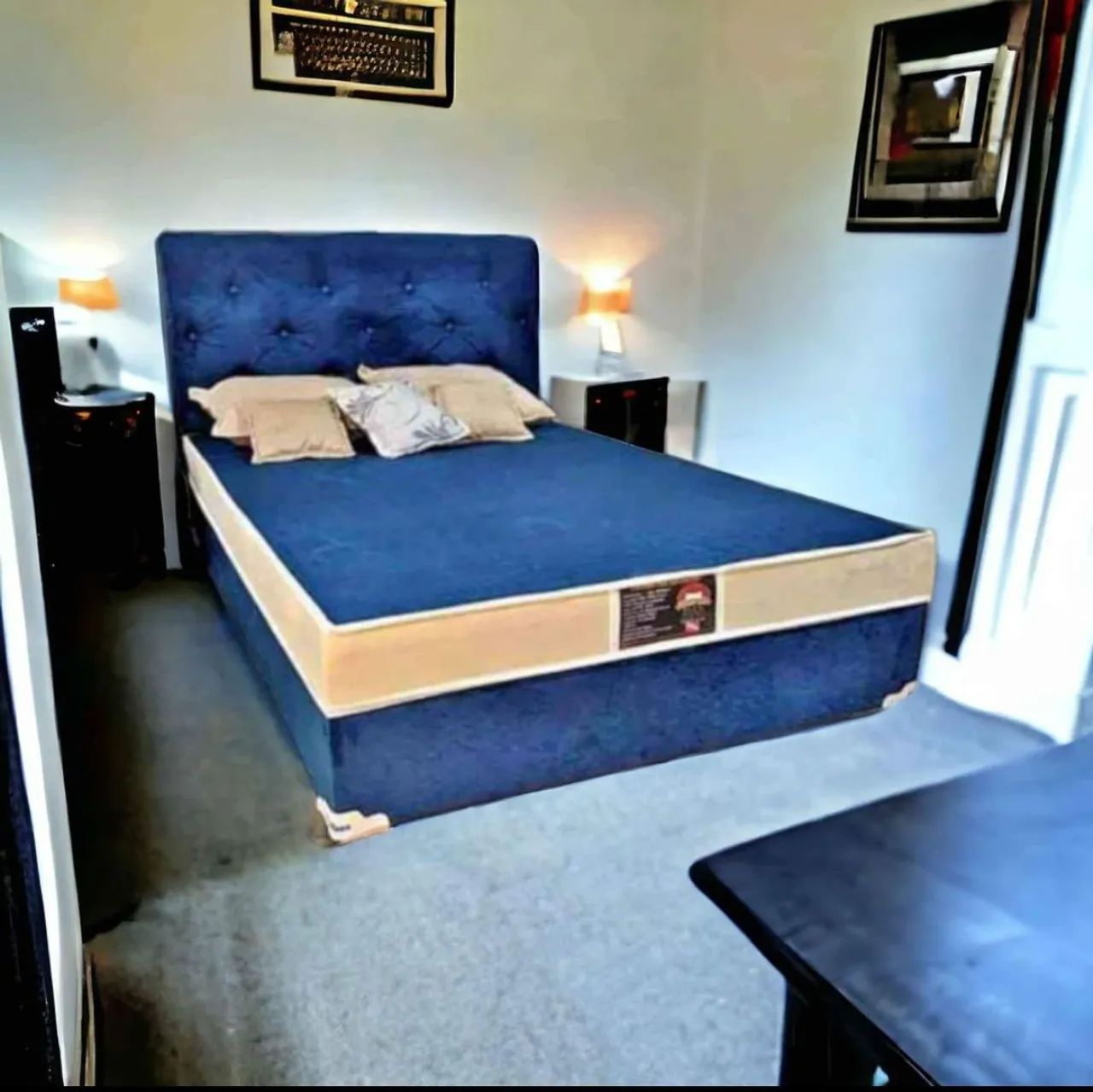Cama box de casal nova D33 entrega grátis  - Foto 3