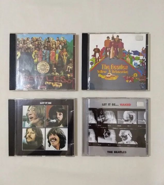 CDS Beatles - Vendo o Lote com os 4 CDS ou por Unidade. Valores na Descrição do Anúncio.