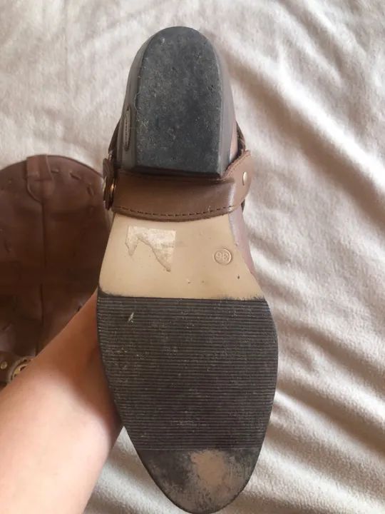 Bota cowboy tam 36 - couro legítimo  - Foto 3