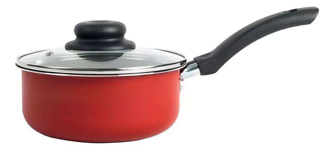 Panelas Antiaderente 7 Peças Ruby Vermelho Brinox - Foto 3