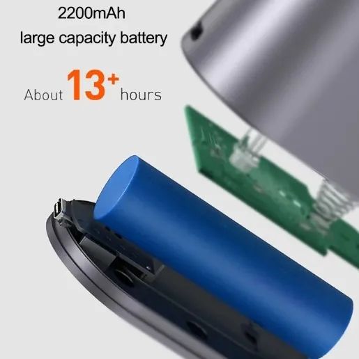 Luminária Touch Articulada Baseus 180º De Mesa Para Notebook - Foto 3