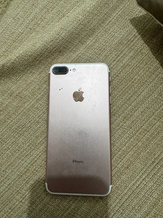 iPhone 7 Plus Rose Gold - Peça para conserto - Tela trincada - Foto 3