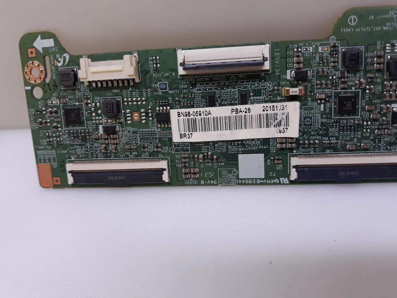 Placa tcom TV Samsung modelo. UN40J5500AG. USADA BOA  - Foto 6