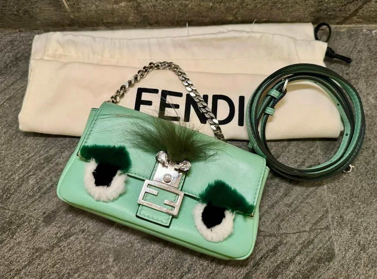 FENDI BAGUETTE MICRO MONSTER
