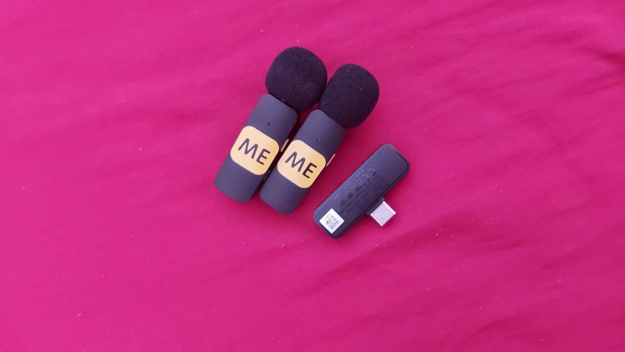 Microfone de lapela sem fio - Foto 3
