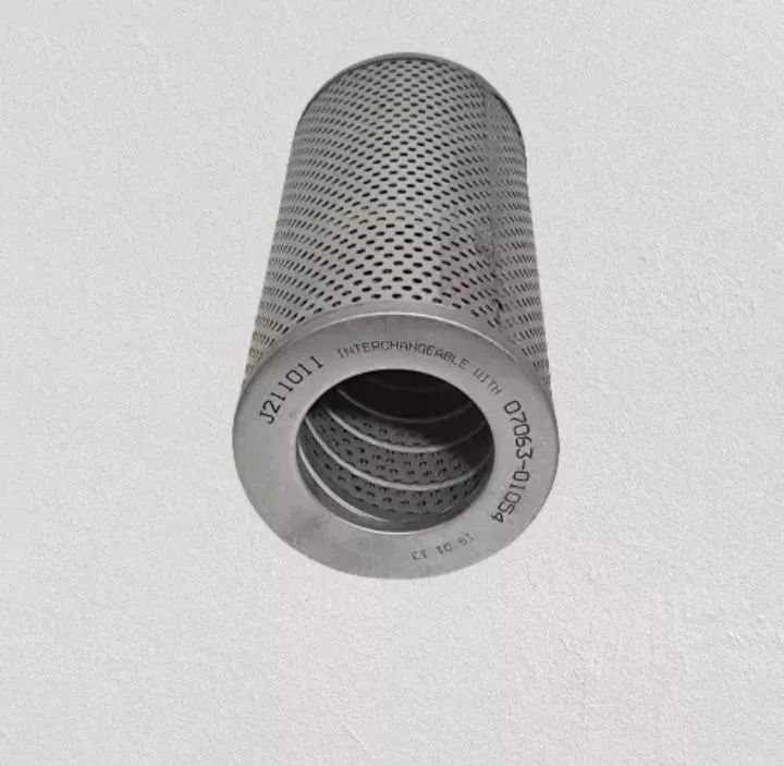 Filtro de óleo hidráulico escavadeira komatsu pc150 (07063-01054) - Foto 3