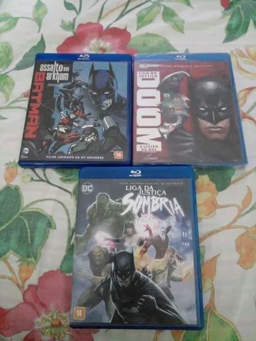 Blu-rays Batman/Liga da Justiça 