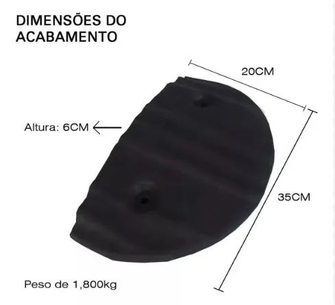 ACABAMENTO DE LOMBADA / QUEBRA-MOLA EM BORRACHA  - Foto 5