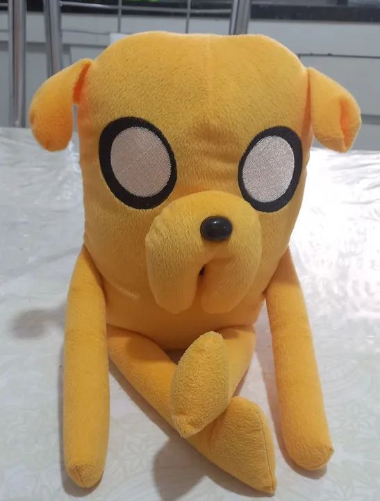 Jake o cão em pelucia, da Hora da Aventura, 49cm <br>Usado em bom estado  - Foto 2