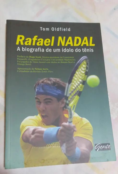 Livro Rafael Nadal - A Biografia de Um Ídolo do Tenis - por Tom Oldfield