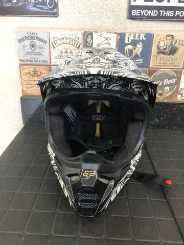 Capacete fox V3  motocross - Foto 6