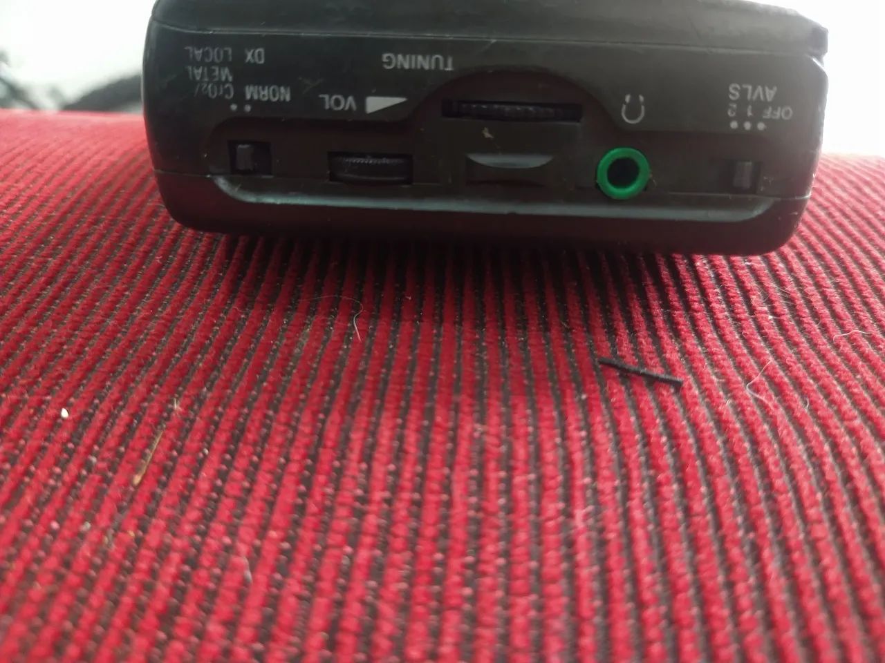 Gravador Sony Walkman FM/AM funcionando rádio ler descrição p - Foto 2