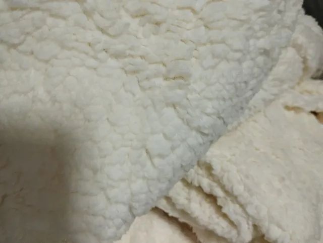 Retalho de sherpa, lã carneirinho, soft, fleece, etc... a partir de R$45,00 o kg.