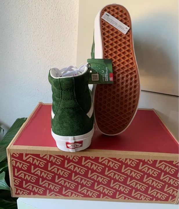 Tênis Vans Old Skool Verde ,repele líquidos, envio para todo o Brasil  - Foto 5