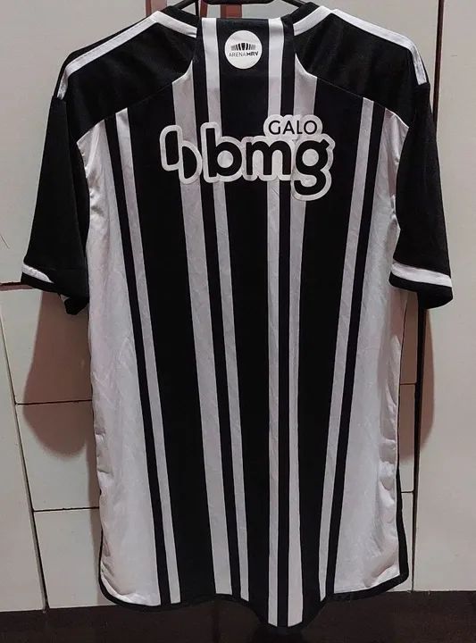 CAMISA DO GALO ORIGINAL ADIDAS SEMI NOVA (M) - Foto 2