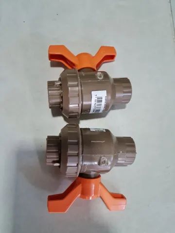 Dois Registros de Esfera novos com Anel Soldável PVC 20mm Tigre - Foto 4