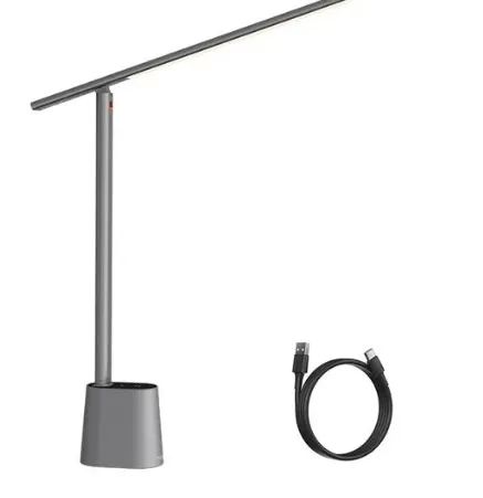 Luminária Touch Articulada Baseus 180º De Mesa Para Notebook - Foto 6