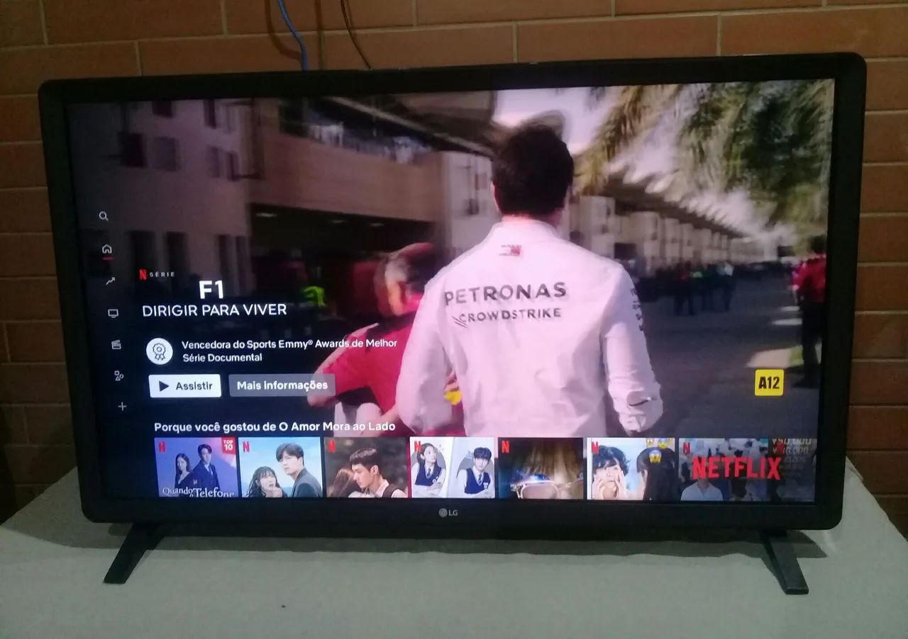 VENDO TV SMART LG FULL HD 32' MODELO NOVO COM WIFI INTEGRADO  - Foto 2