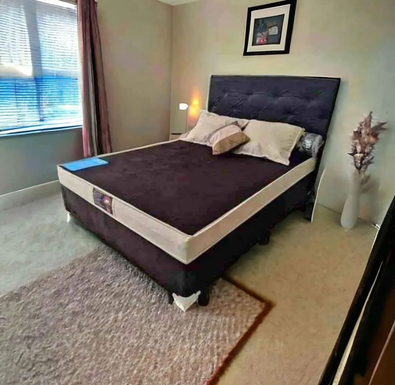 Cama box de casal nova D33 entrega grátis  - Foto 2