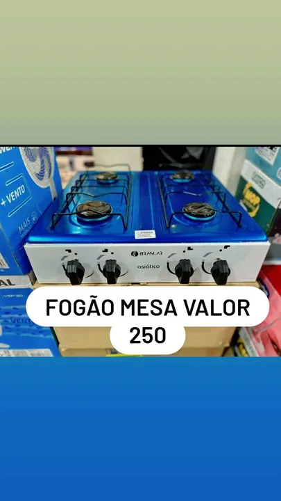 Fogão mesa
