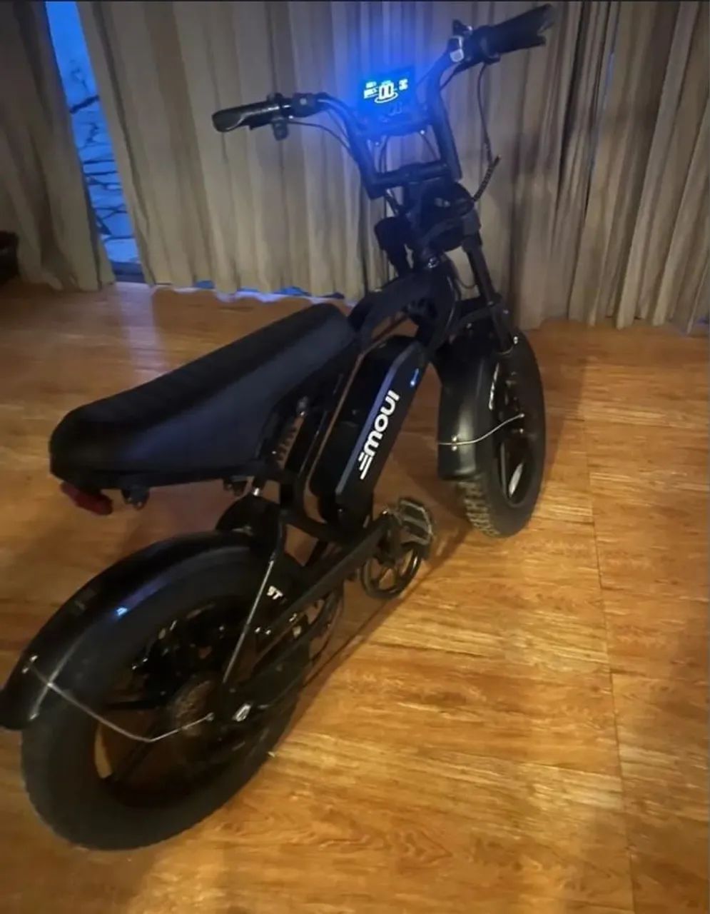 Bicicleta Elétrica com Suspensão v20  12x660 no cartão pouco tempo de uso  - Foto 2